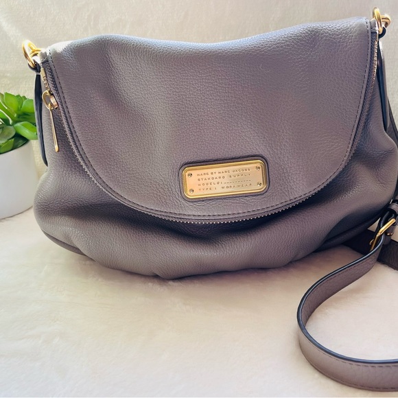 Marc By Marc Jacobs Handbags - Marc Jacobs Crossbody bag taupe and gold